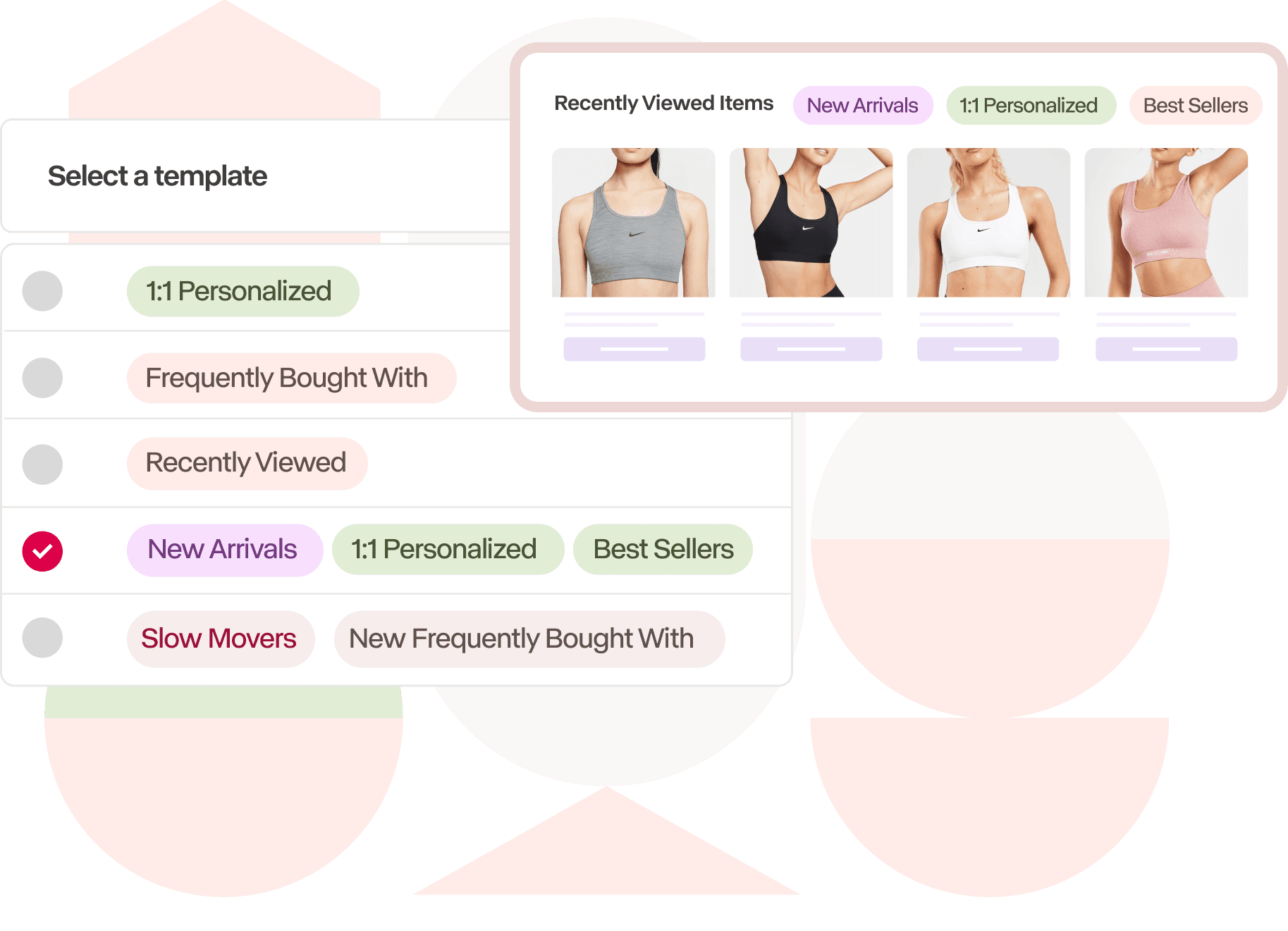 Use Our Expertise with Smart Recommendation Templates